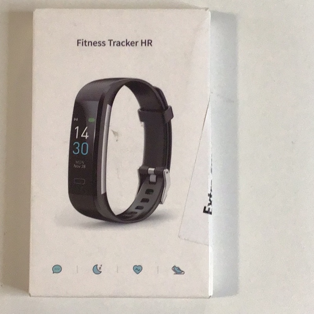 Source Unknown Black Smartwatch with Minimalist Design